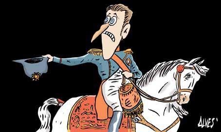 Cartoon: Sarkozy (medium) by alves tagged politica