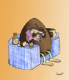 Cartoon: Egg Sofa (small) by llobet tagged chocolate,cake,wisky,sofa,egg,easter