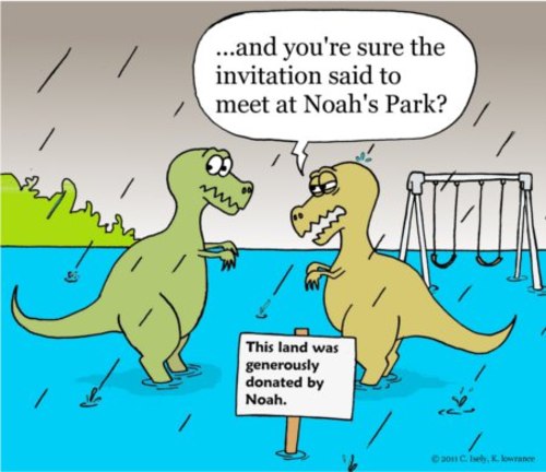 Cartoon: Noahs Park (medium) by sardonic salad tagged noah,dinosaur,ark,park