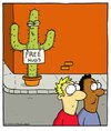 Cartoon: FREE HUGS (small) by sardonic salad tagged cactus cartoon comic sardonic salad free hugs
