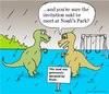 Cartoon: Noahs Park (small) by sardonic salad tagged noah,dinosaur,ark,park