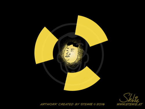 Cartoon: Kim Jong Boom (medium) by stewie tagged atomic,bomb,north,korea