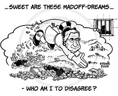 Cartoon: Sweet Madoff dreams (medium) by stewie tagged dreams,madoff,sweet