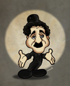 Cartoon: Charlie Chaplin (small) by stewie tagged charlie chaplin