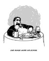 Cartoon: Das Runde muß ins Eckige (small) by stewie tagged eat,fat,knödel,essen,fett