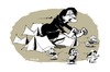 Cartoon: Johanna M. (small) by stewie tagged politik,österreich,mikl,leitner,flüchtlinge