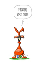 Cartoon: Frohe Ostern (small) by SCHÖN BLÖD tagged thomas,luft,cartoon,lustig,hase,osterhase,ostern,feiertag,eier,bunt,ohren,zähne
