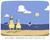 Cartoon: Schönste Seite (small) by SCHÖN BLÖD tagged fkk,nackt,ostsee,meer,mv,mecklenburg,vorpommern,wasser,strand