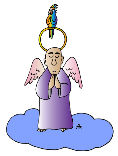 Cartoon: Angel (medium) by Alexei Talimonov tagged angel