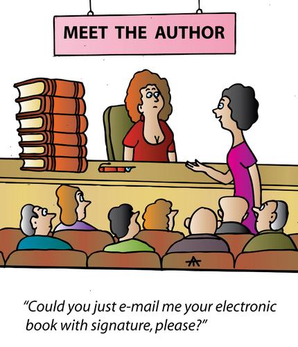 Cartoon: electronic book (medium) by Alexei Talimonov tagged electronic,book