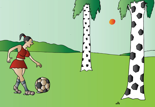 Cartoon: Football (medium) by Alexei Talimonov tagged football