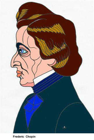Cartoon: Frederic Chopin (medium) by Alexei Talimonov tagged frederic,chopin,musician,composer,music