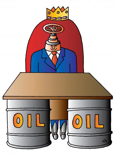 Cartoon: Oil (medium) by Alexei Talimonov tagged oil,economy,energy