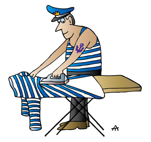 Cartoon: Sailor (medium) by Alexei Talimonov tagged sailor