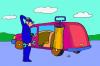 Cartoon: Canned (small) by Alexei Talimonov tagged cars