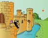 Cartoon: Castle (small) by Alexei Talimonov tagged castle