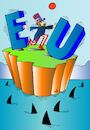 Cartoon: Crisis in Europe (small) by Alexei Talimonov tagged crisis,europe,usa