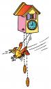 Cartoon: Cuckoo (small) by Alexei Talimonov tagged cuckoo,time