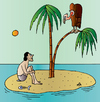 Cartoon: Desert Island (small) by Alexei Talimonov tagged desert island
