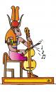 Cartoon: Egytpian Music (small) by Alexei Talimonov tagged egyptian,music