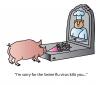 Cartoon: Flu Virus (small) by Alexei Talimonov tagged swine,flu,virus