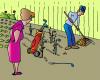 Cartoon: Garden And Golf (small) by Alexei Talimonov tagged garden,golf
