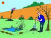 Cartoon: Garden and Rubbish (small) by Alexei Talimonov tagged garden,rubbish