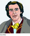 Cartoon: Oscar Wilde (small) by Alexei Talimonov tagged author,literature,books,oscar,wilde