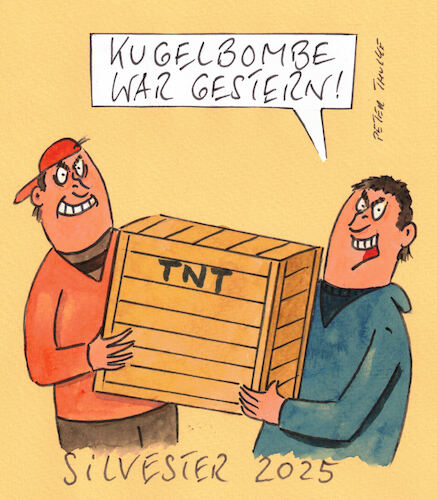 Cartoon: kugelbombe (medium) by Peter Thulke tagged kugelbombe,kugelbombe