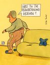 Cartoon: fernbedienung (small) by Peter Thulke tagged fernsehen