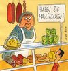 Cartoon: maultaschen (small) by Peter Thulke tagged essen,einkaufen