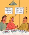 Cartoon: tofu (small) by Peter Thulke tagged tofu