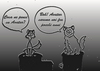 Cartoon: AVATAR? (small) by apestososa tagged avatar,cats,gatos