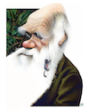 Cartoon: Charles Darwin (small) by achille tagged charles,darwin