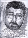 Cartoon: Kevin Smith (small) by Cartoons and Illustrations by Jim McDermott tagged movies caricatures actor action kevinsmith