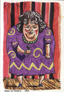 Cartoon: Susan Boyle (small) by gilderic tagged celebrity,caricature,humor,tv