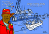 Cartoon: In Italy (small) by Political Comics tagged italy,rich,lampedusa,mediterraneo