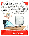 Cartoon: Parship (small) by huehn tagged parship,verlieben,liebe,single