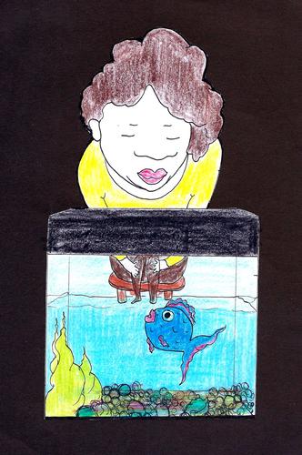 Cartoon: Hi Fish (medium) by adimizi tagged cizgi