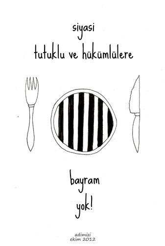 Cartoon: hunger strike (medium) by adimizi tagged cizgi