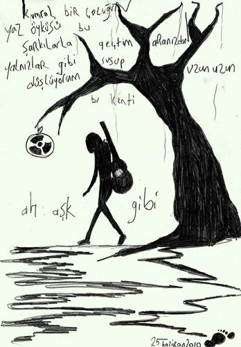 Cartoon: Kazim Koyuncu to the memory of (medium) by adimizi tagged cizgi