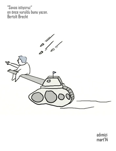 Cartoon: war (medium) by adimizi tagged cizgi