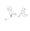 Cartoon: women and injured birds (small) by adimizi tagged cizgi