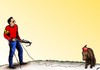 Cartoon: devoted friend (small) by ugur demir tagged mm