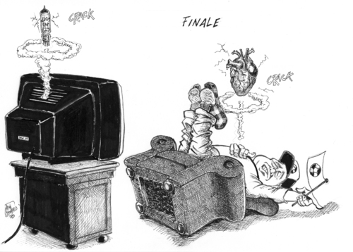 Cartoon: Finale.... (medium) by jean gouders cartoons tagged footbal,finale,jean,gouders