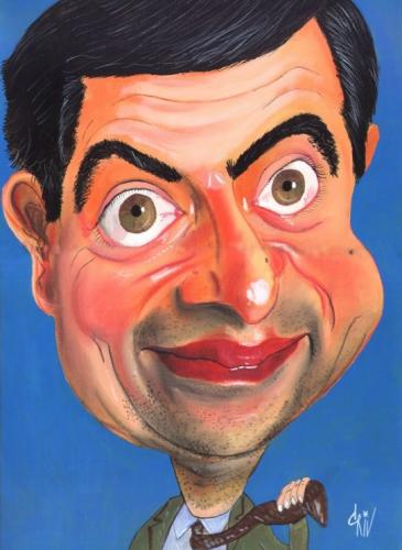 Cartoon: mr.Bean (medium) by criv tagged 22,09,2008