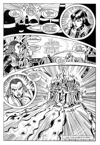 Cartoon: The Rebels-FutureQuest Comic (medium) by delfin_barral tagged comic,book,science,fiction,manga,adventure,comics