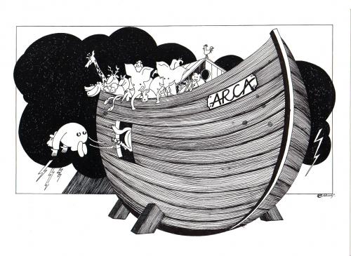 Cartoon: arche (medium) by ruditoons tagged bibel,