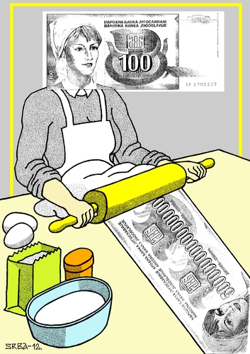 Cartoon: Working Women (medium) by srba tagged work,women,8thmarch,dough