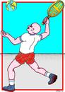 Cartoon: Champions of the World (small) by srba tagged davis cup tennis serbia